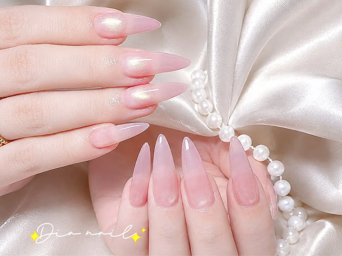 ネイル フットネイル 韓国ネイル レース マグネットネイル ニュアンスネイル ハンドネイル Dia nail サロンのネイルデザイン