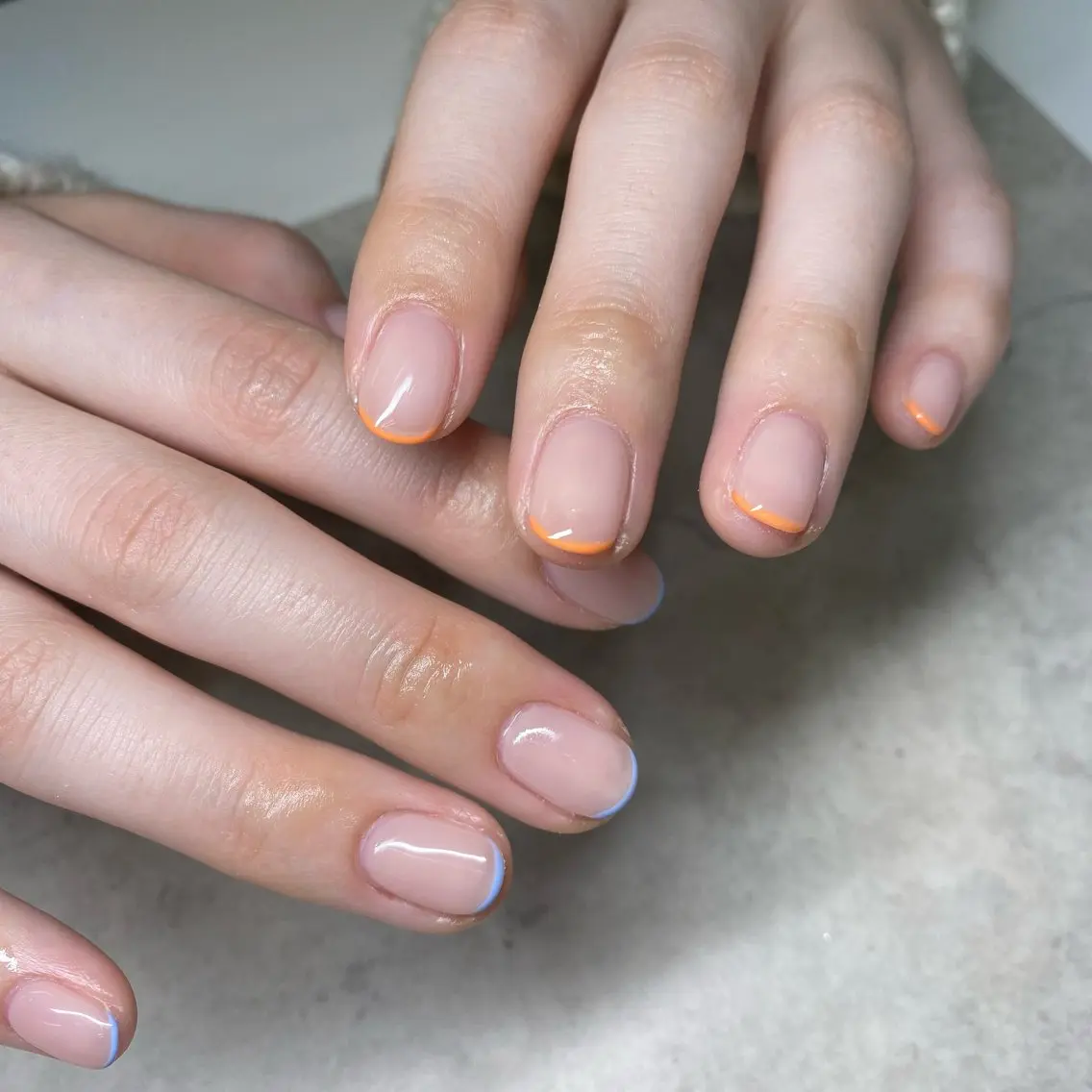 先端細フレンチ【オフあり】の写真