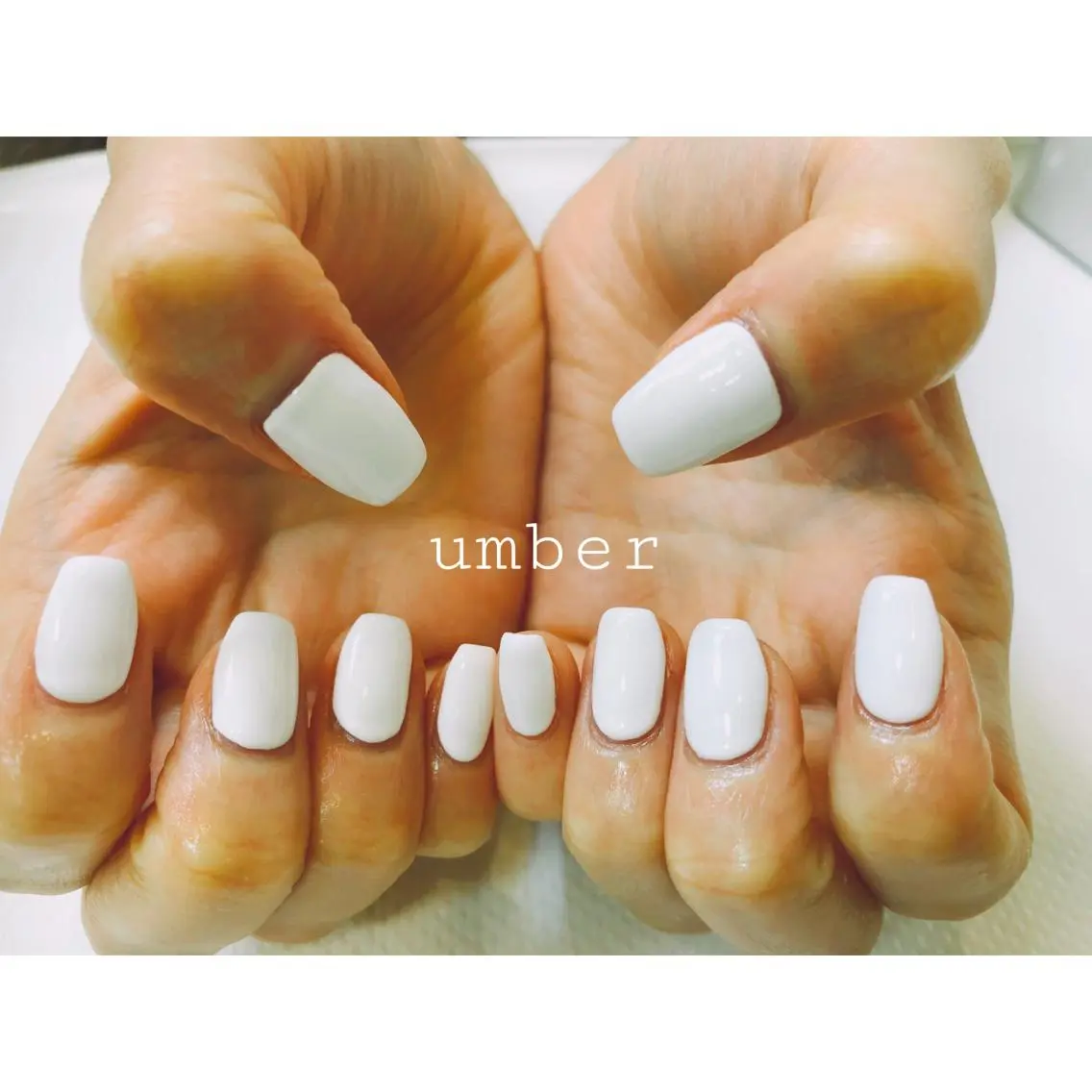 ネイル ハンドネイル umber 三茶1分のネイルデザイン