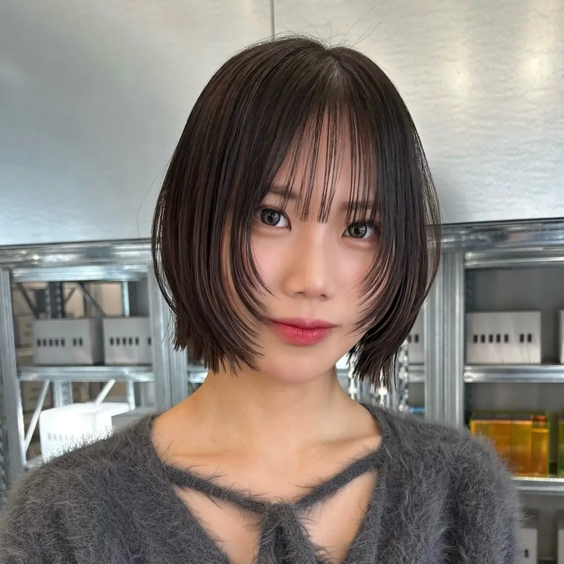 ショート カット ✨縮毛矯正/ボブ✨ 佐藤 さくらのヘアスタイル