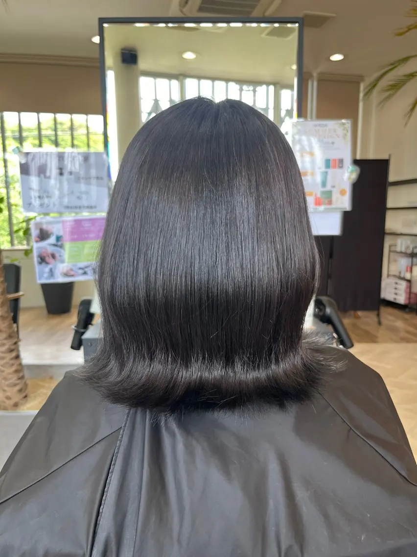 カラー ベージュカラー ブリーチ 透明感カラー ヘアカラー トリートメント 北村 空音のヘアスタイル