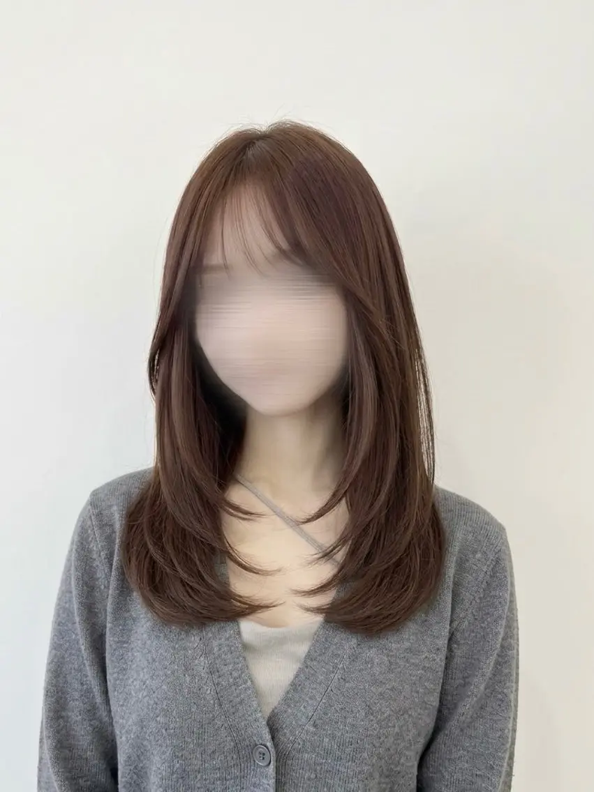 ( 🏹一巻きで決まるセットメニュー ) レイヤーカット+カラーの写真