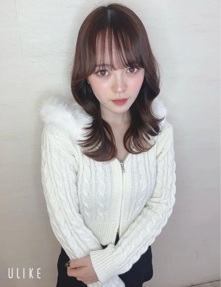 セミロング 鈴木 拓馬のヘアスタイル