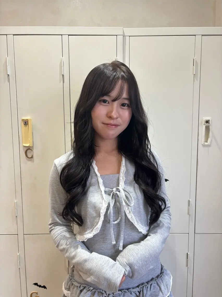 ロング ヨシンモリ カット トリートメント ヘアセット 🧸似合わせデザイン ほそいけいこ🧸のヘアスタイル