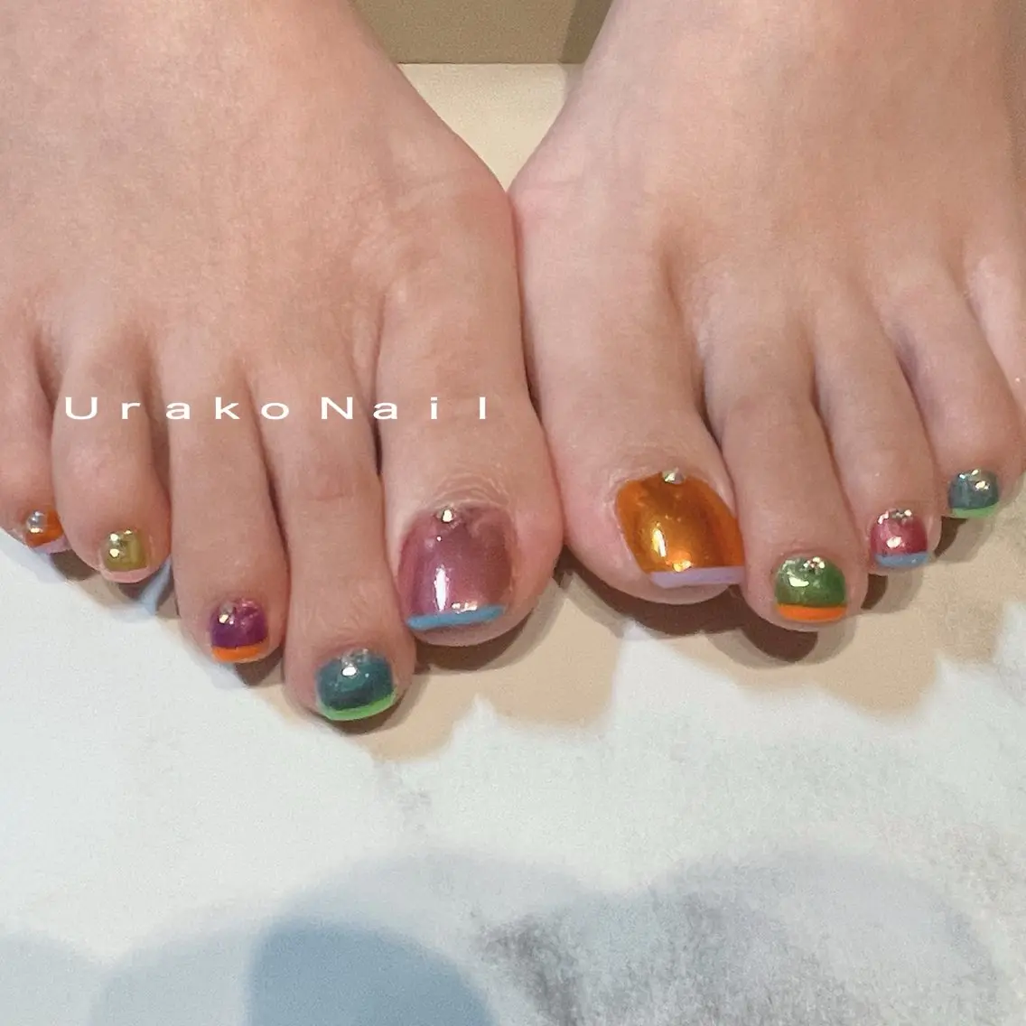 ネイル ハンドネイル UrakoNail 《nail》のネイルデザイン