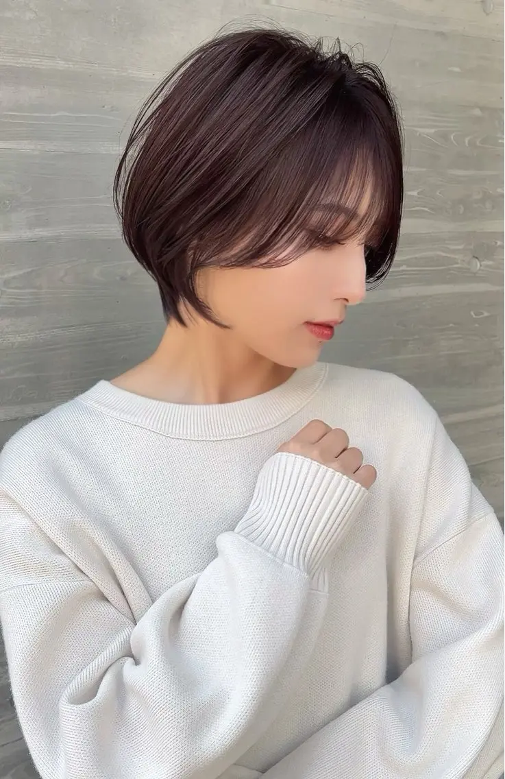 ショート 艶髪矯正🫧Lir ゆいのヘアスタイル