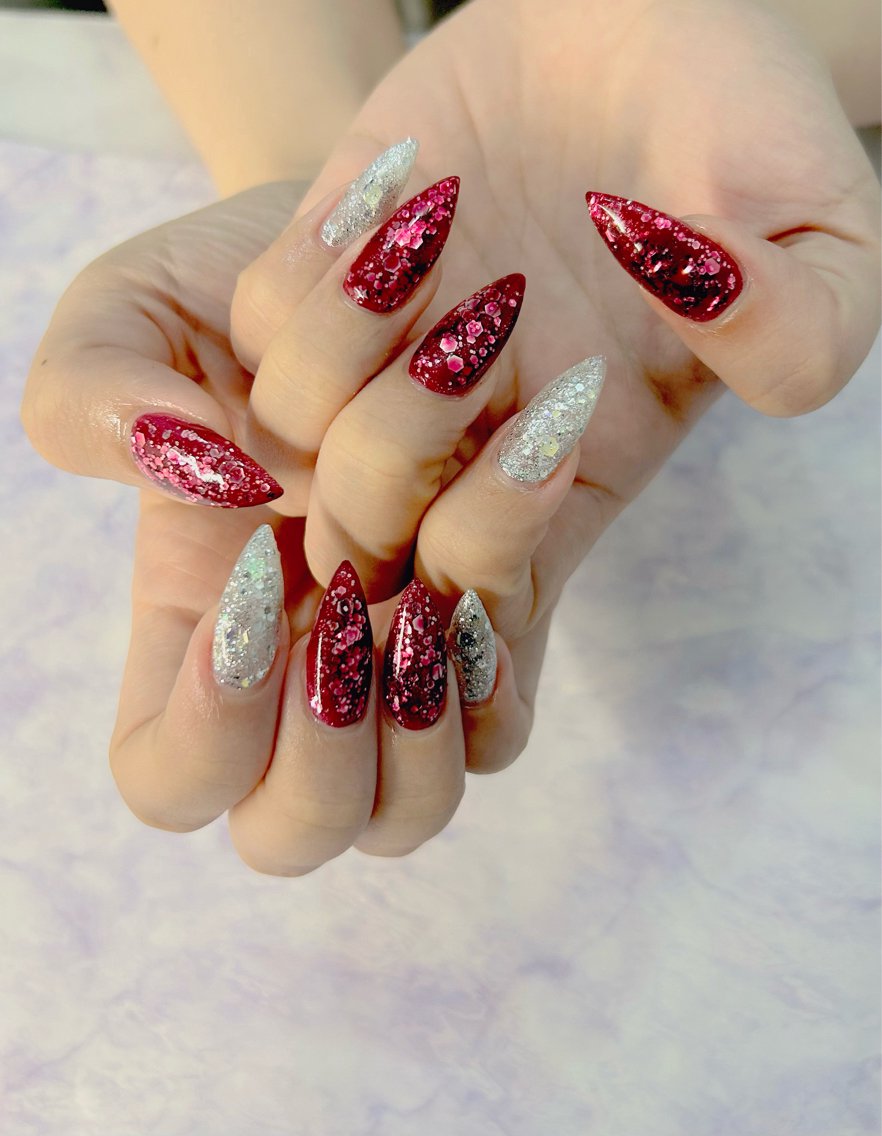 ネイル ラメ(グリッター) MYu Beauty Salon YURIのネイルデザイン