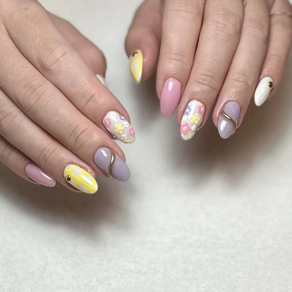 ネイル ハンドネイル マイネイル Noaのネイルデザイン