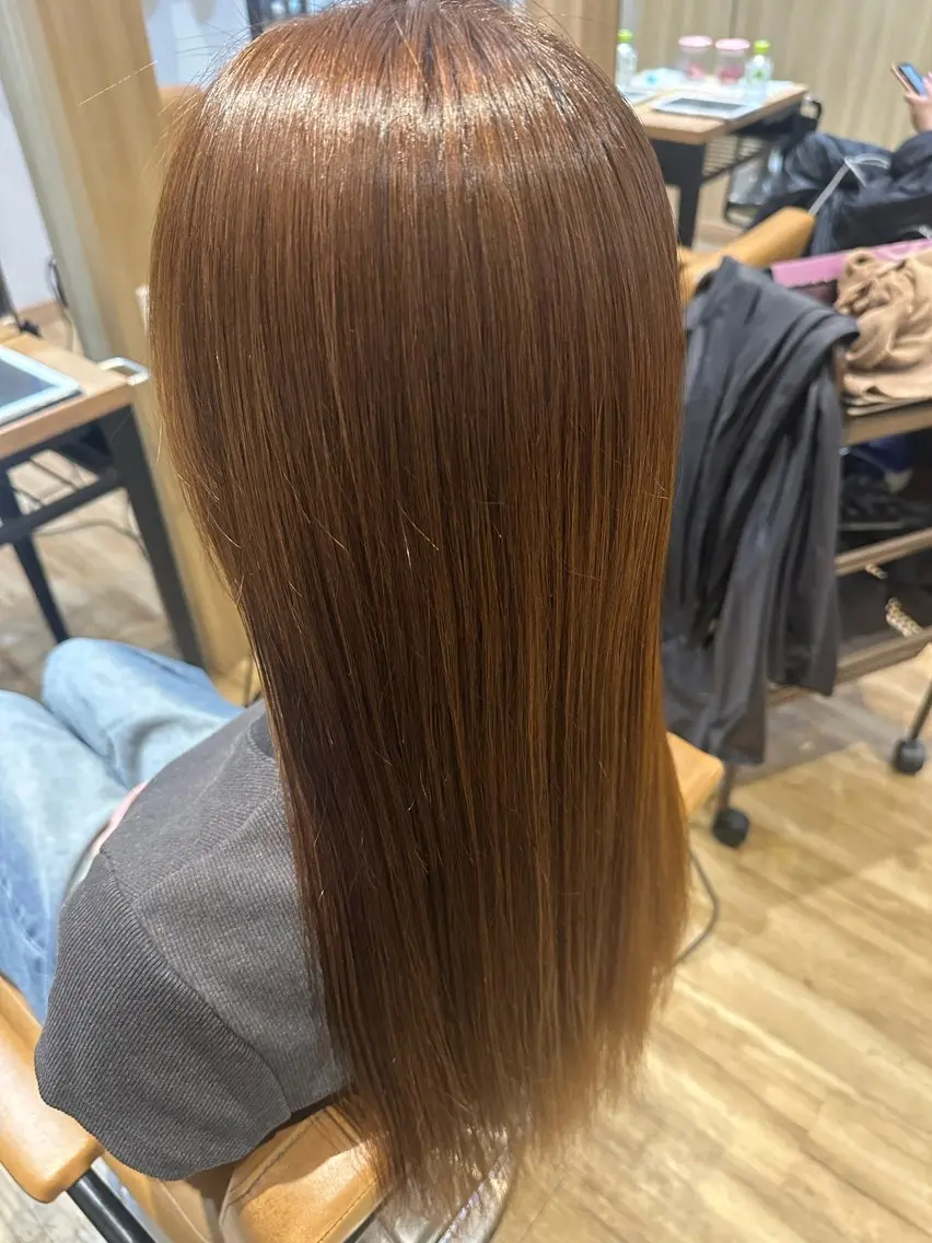 ロング パーマ カット 縮毛矯正 ✨✂️Nori ✂️✨のヘアスタイル