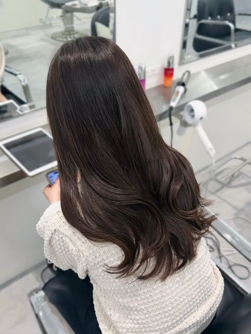ロング ヘアカラー parvemix平野 真央🎀💞のヘアスタイル
