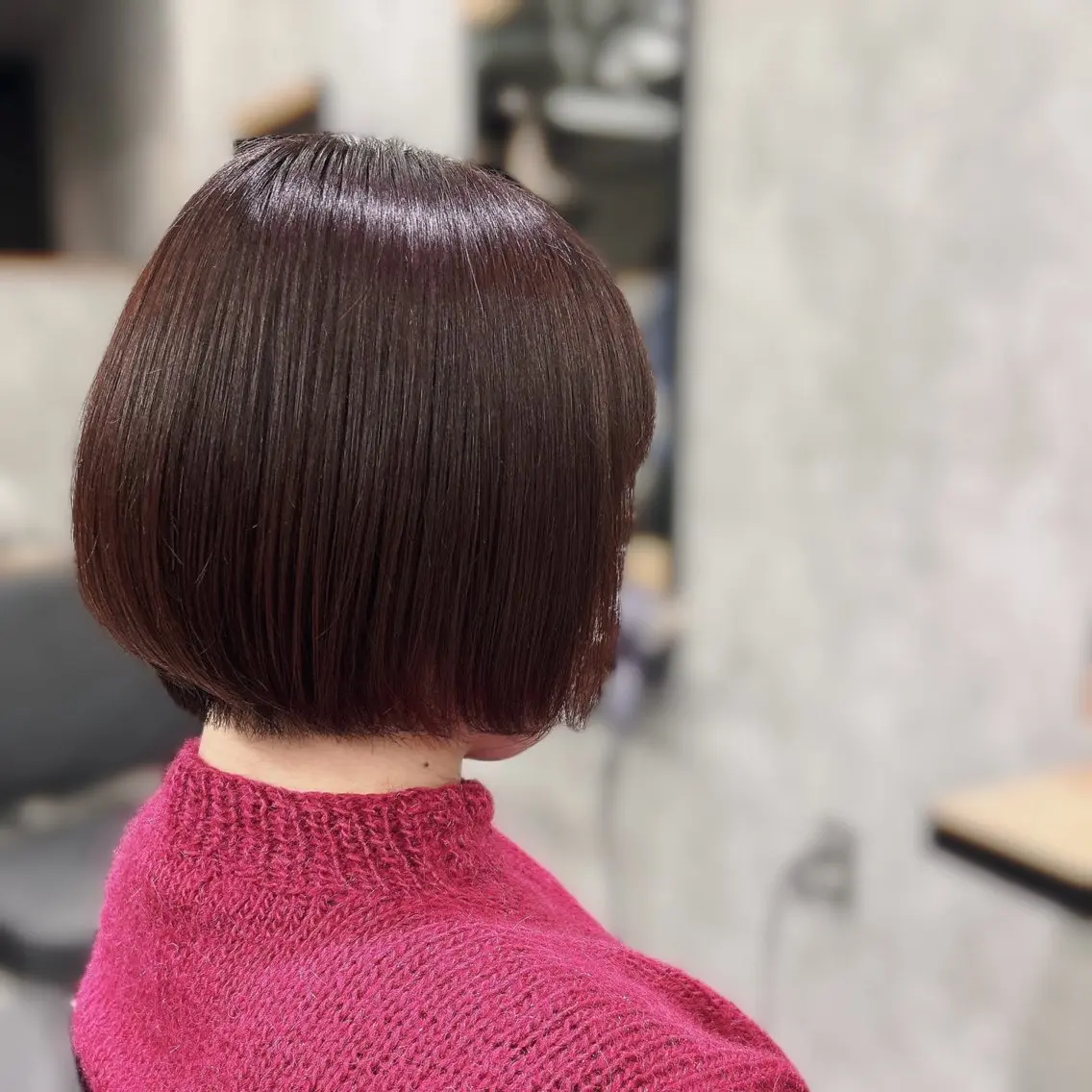 カラー 中内 美空のヘアスタイル