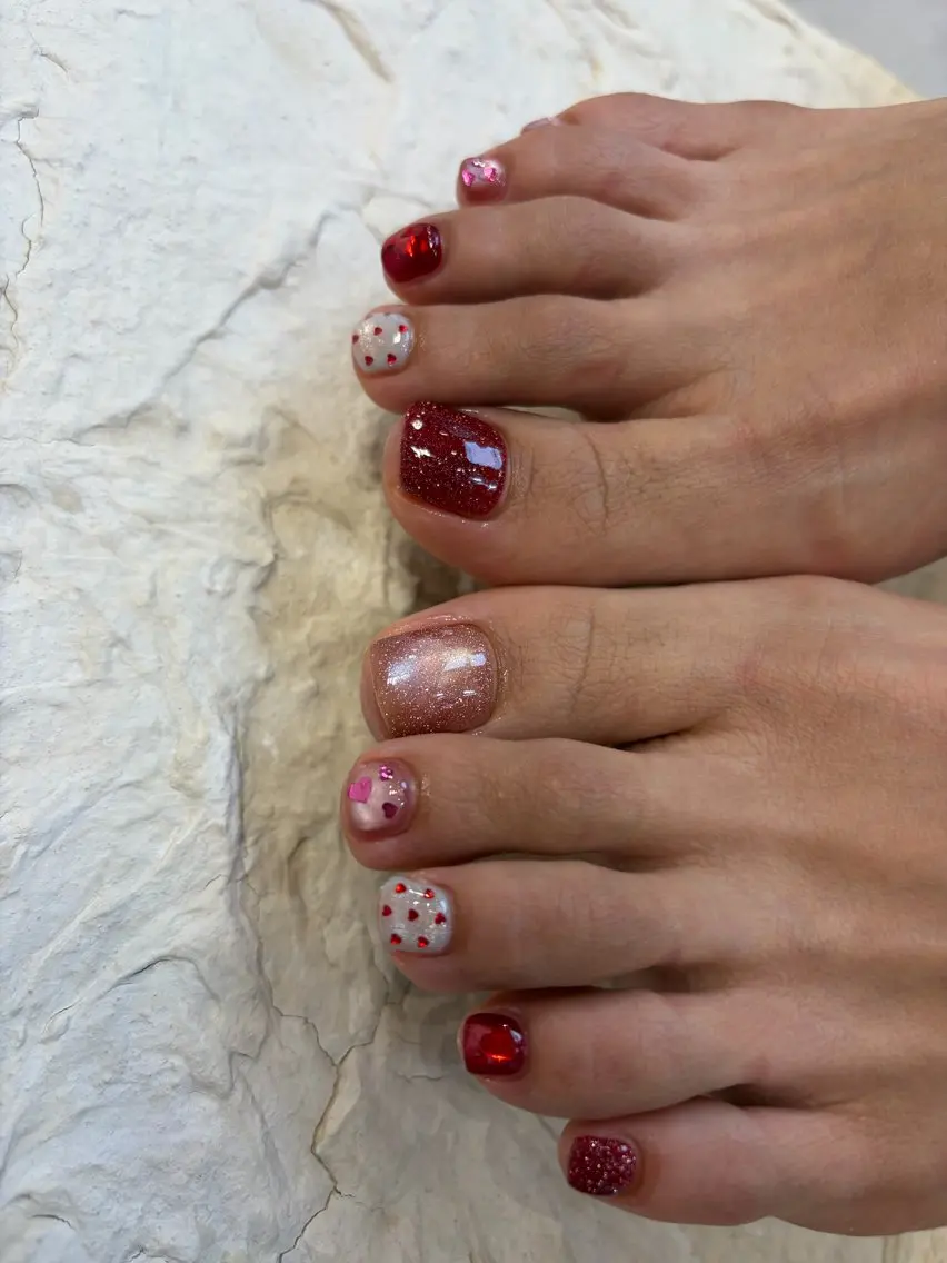 【6.7月限定】FOOT 持ち込みデザイン☆*:.。. 🍀の写真