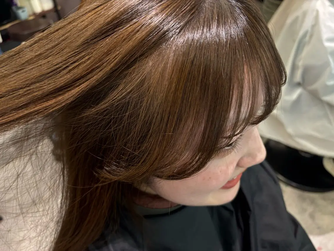 セミロング カラー ヘアアレンジ 💟Opus/ Mizuki🐕💟のヘアスタイル