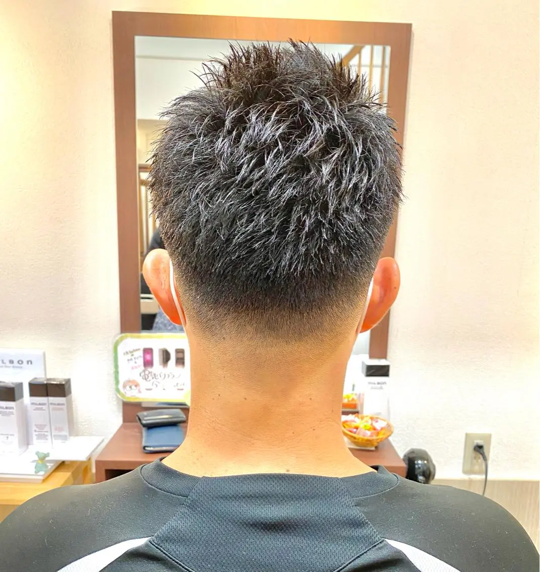 メンズ フェードカット 髪質改善 コレマツのヘアスタイル