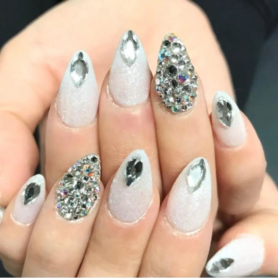ネイル 渋谷/チップ長さ出し 👑アプレgel-xのネイルデザイン
