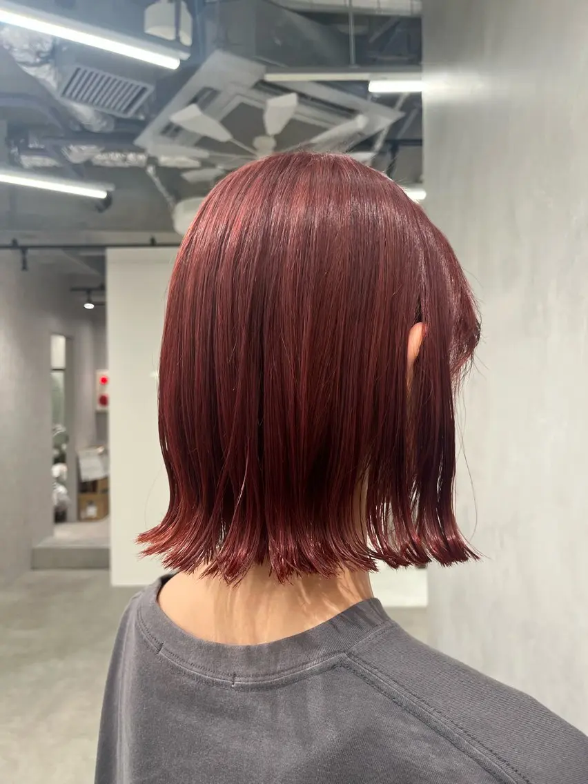ショート カラー 山田 ひよりのヘアスタイル