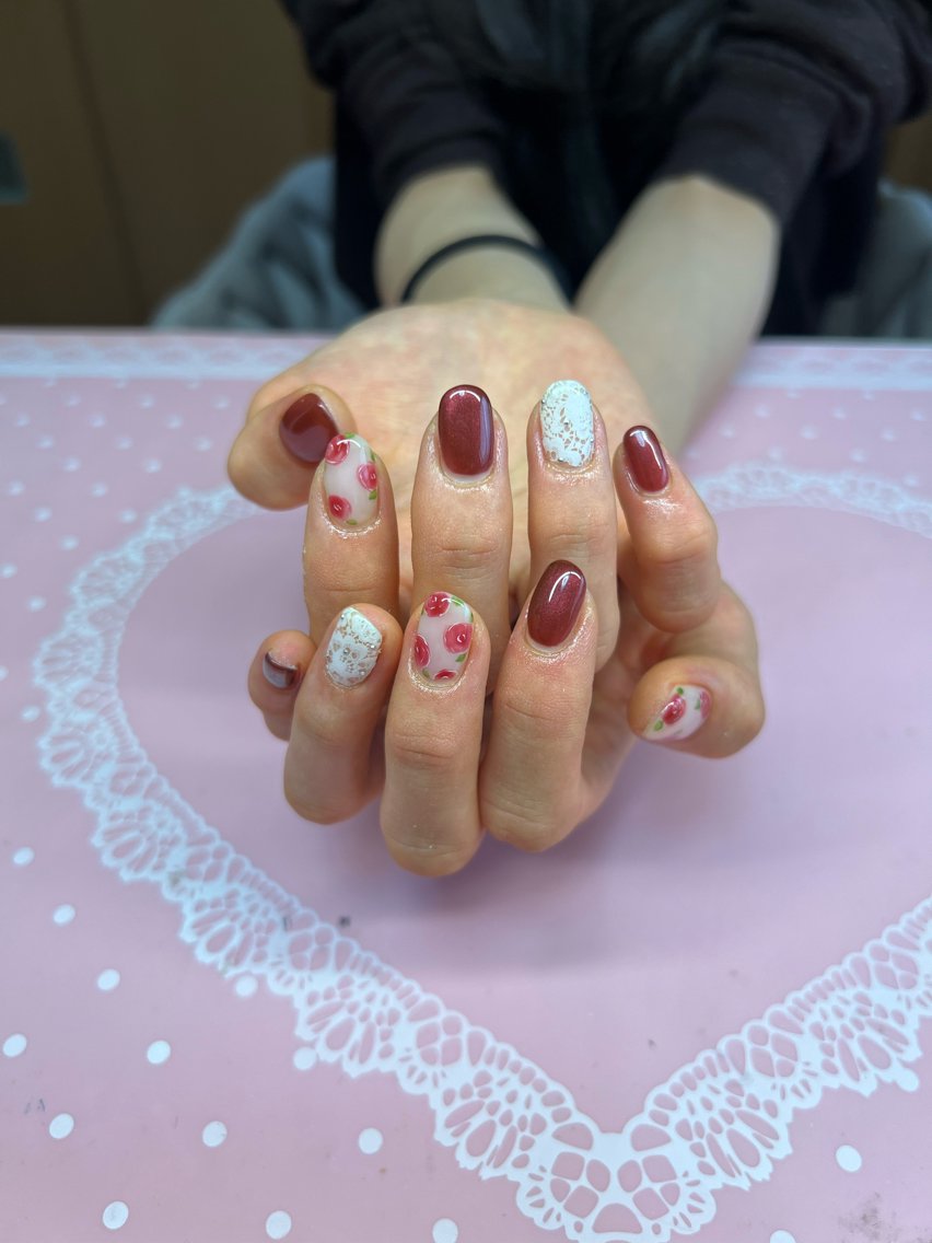 ネイル ハンドネイル 早川 真理のネイルデザイン