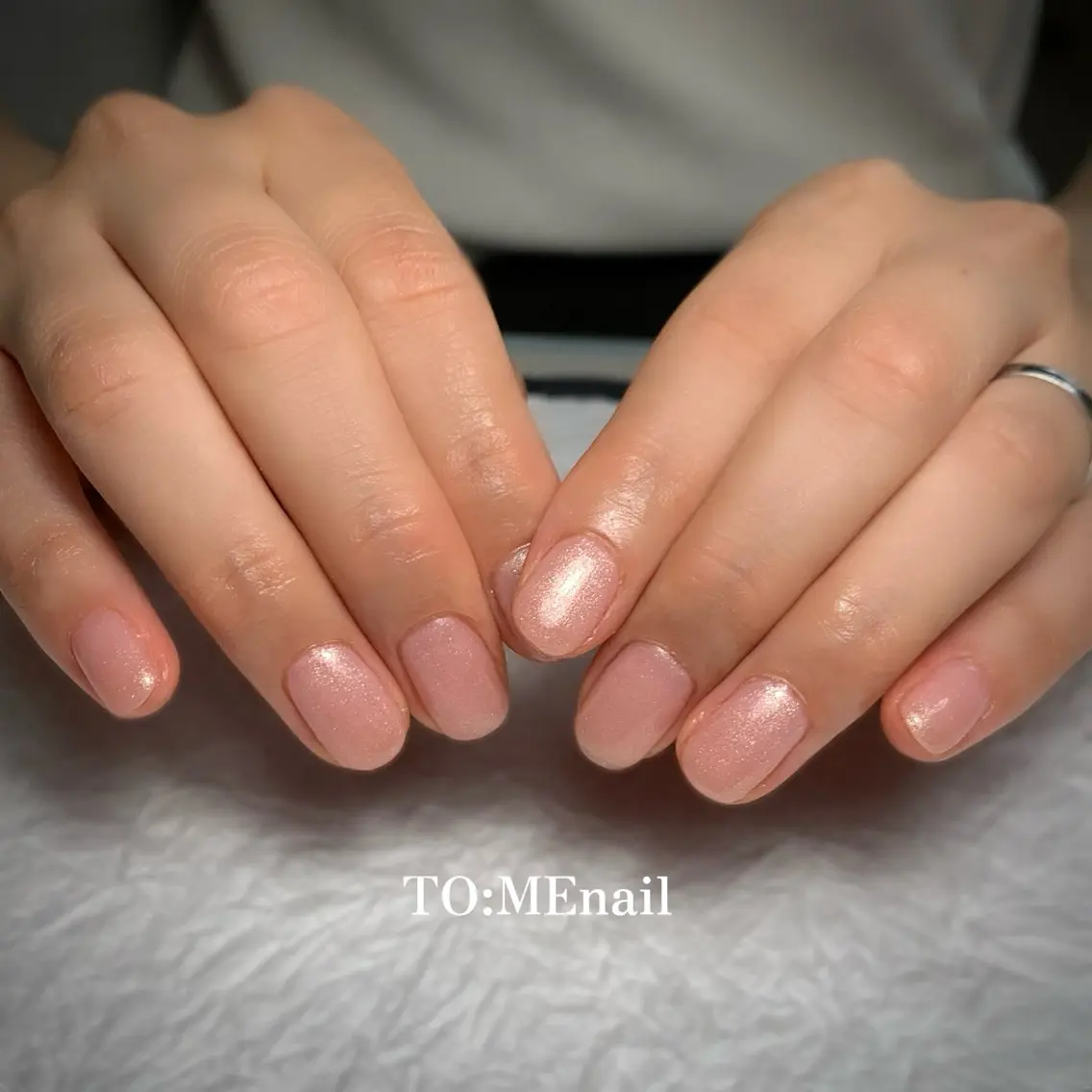 ネイル フットネイル オフィスネイル ワンカラーネイル ショートネイル シンプルネイル ハンドネイル TO:MEnail 町田市/南町田🌿のネイルデザイン