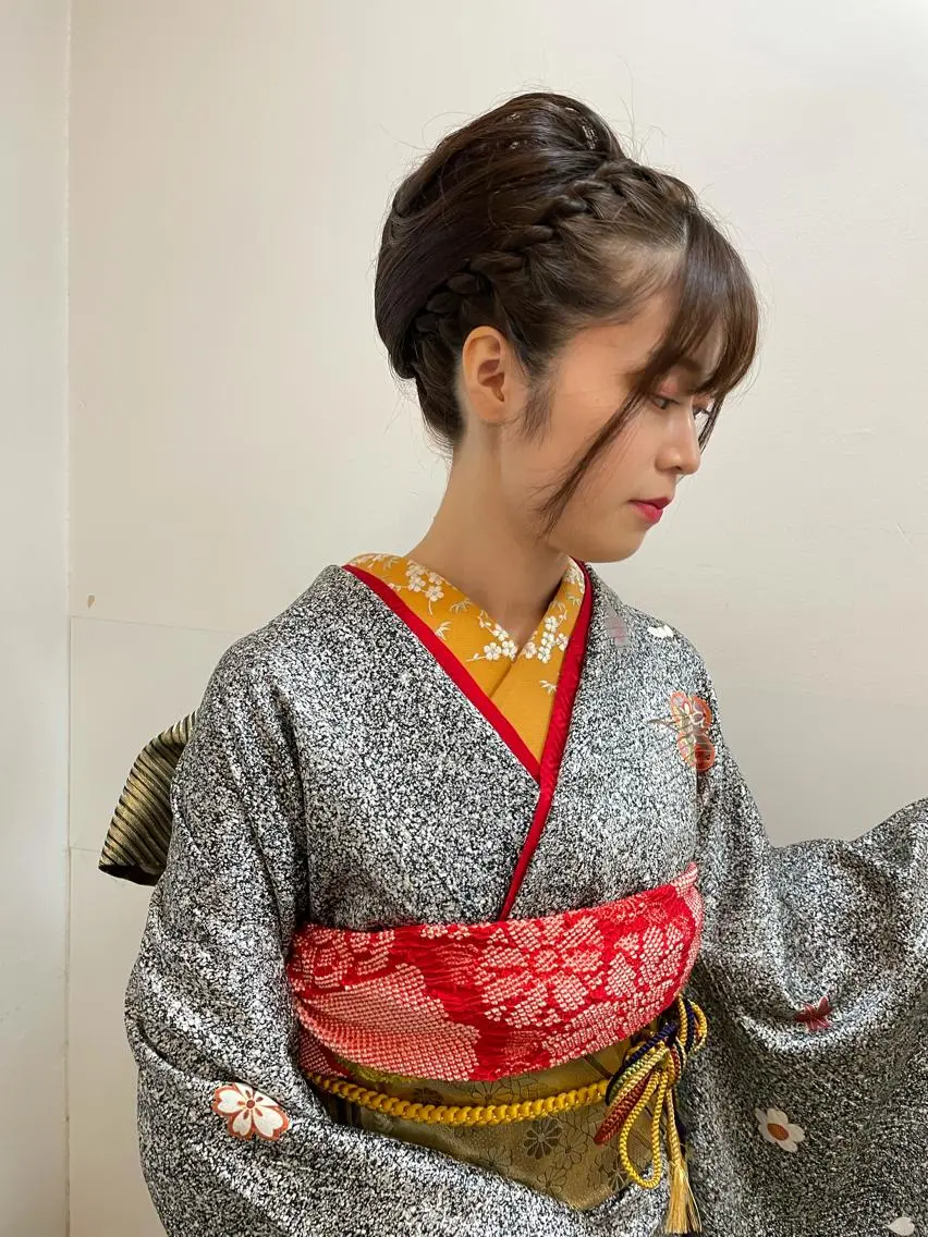 🍡訪問着🍡着付け&ヘアーセットの写真