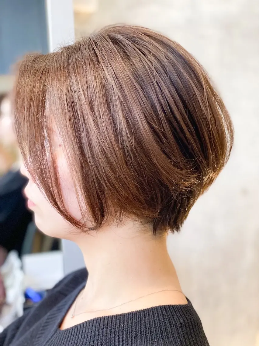 ショート カラー 内田 浩一朗のヘアスタイル