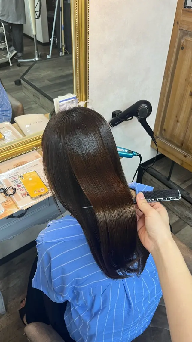 セミロング トリートメント トリートメント 🫧似合わせ×艶🫧 吉田 陽菜のヘアスタイル