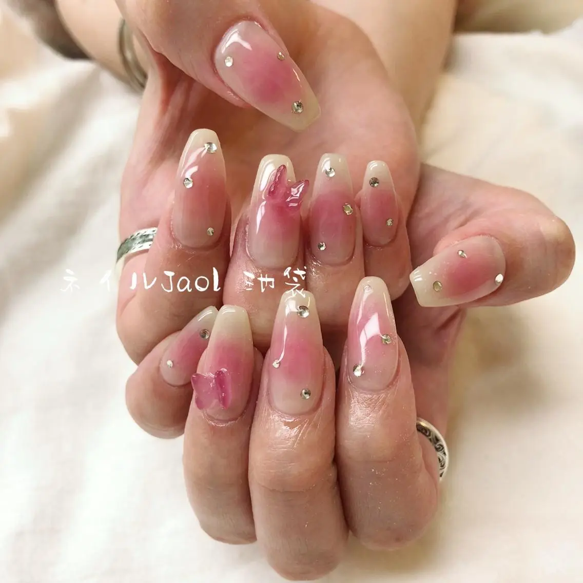 セミロング ネイルJaol 池袋のネイルデザイン