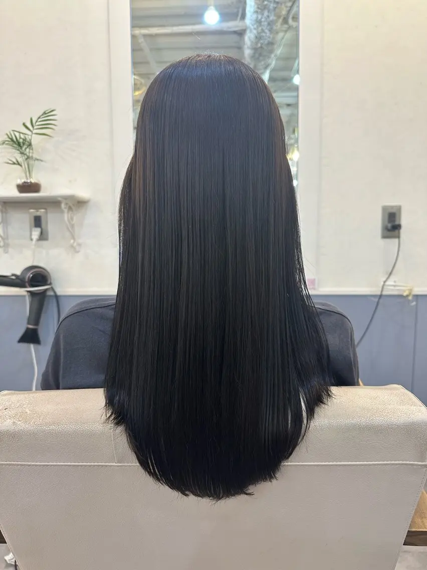 ロング トリートメント カット ヘアカラー トリートメント 🩵透明感/高発色 /難波/北原佑記🌸のヘアスタイル