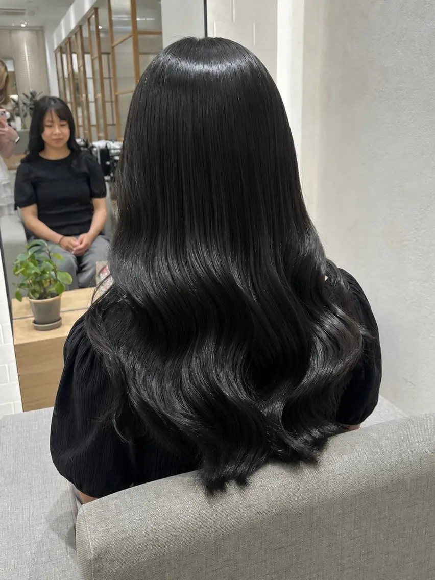 ロング カラー ヘアカラー トリートメント stair:case 💖大類舞衣子💖のヘアスタイル