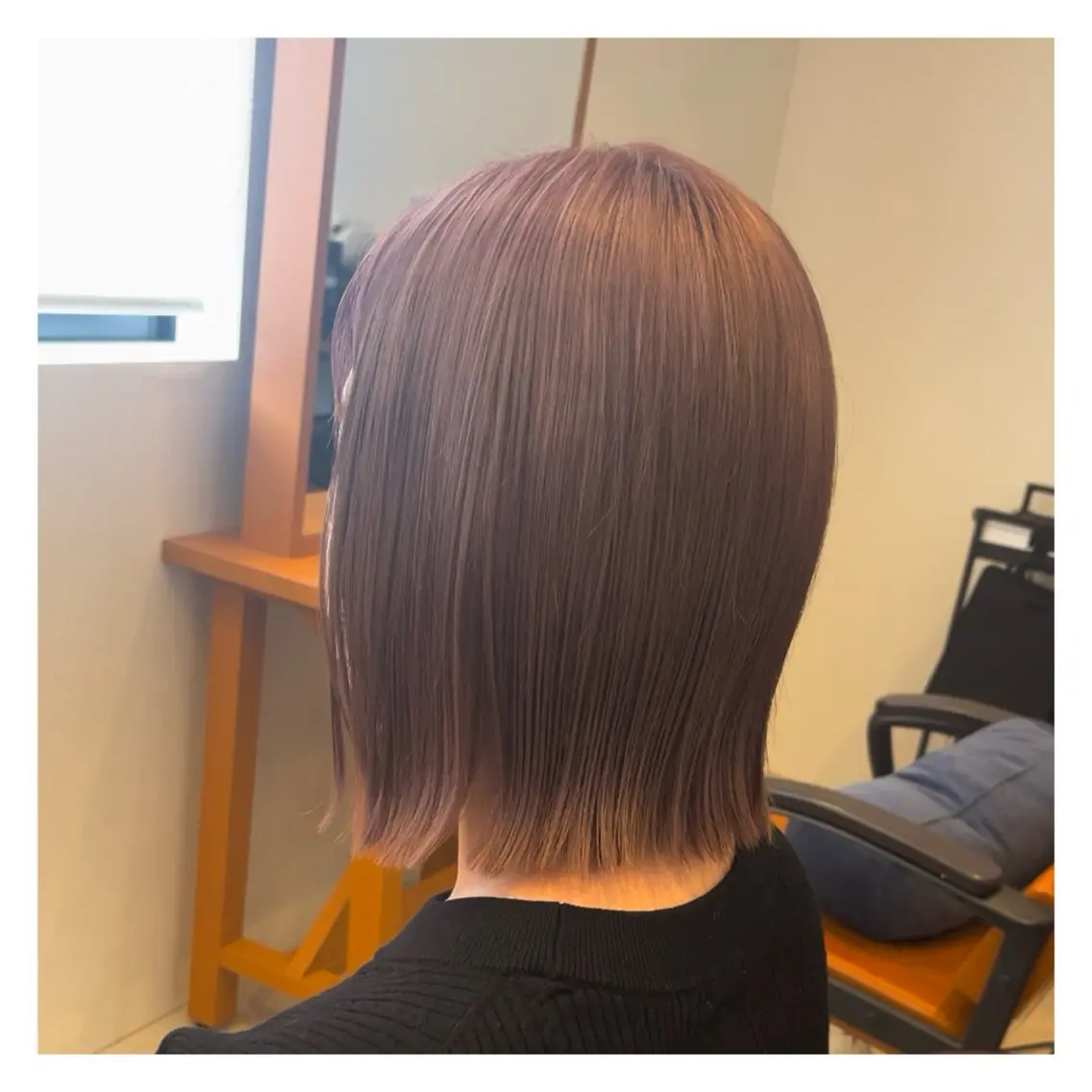 【ダメージ軽減】ケアブリーチダブルカラー+カットの写真