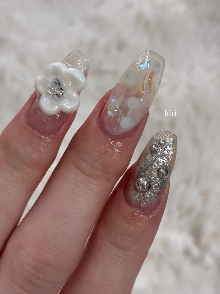 ネイル アートネイル 持ち込み ニュアンスネイル ハンドネイル kiri nail キリネイルのネイルデザイン