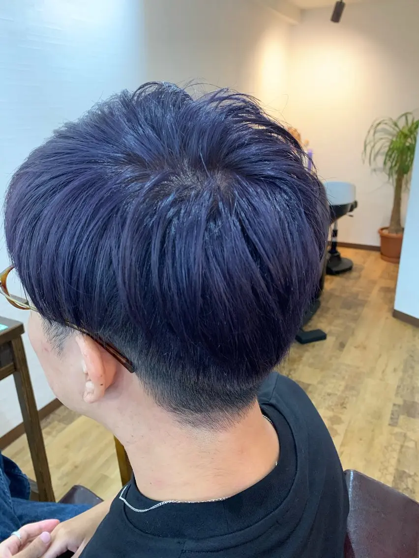 ショート カラー メンズ ALBERO daikiのヘアスタイル