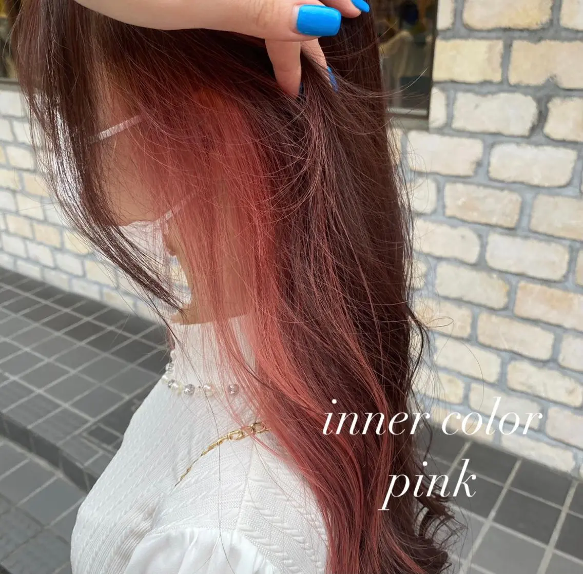 カラー ブラウンカラー インナーカラー ピンクカラー 【MARCIE】 miyabiのヘアスタイル