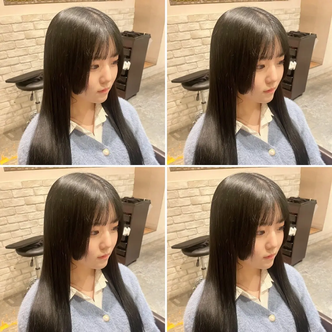 ロング カラー カット ヘアカラー トリートメント ヘアセット メンズパーマ特化 望月謙二郎のヘアスタイル