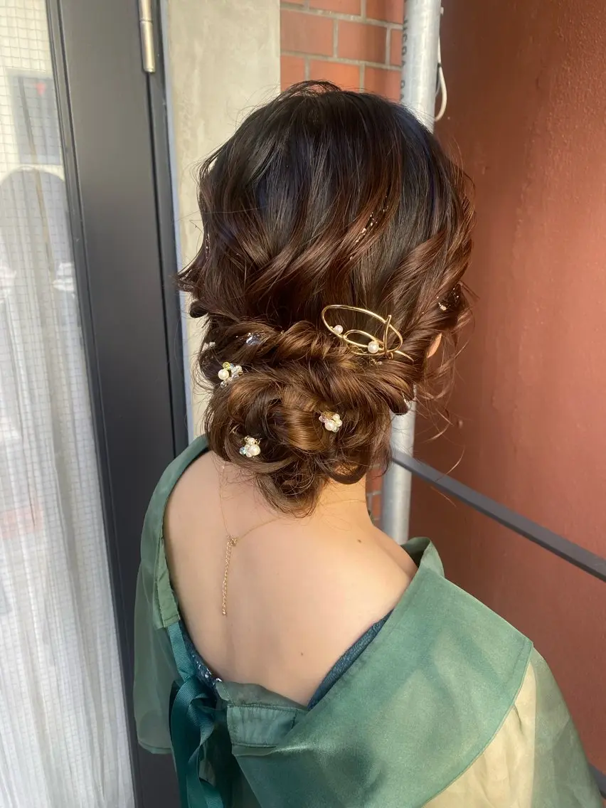 ロング ヘアセット 【safric】 NAOのヘアスタイル