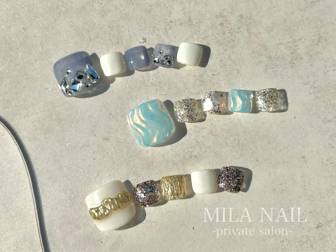 ネイル フットネイル MILA NAILのネイルデザイン