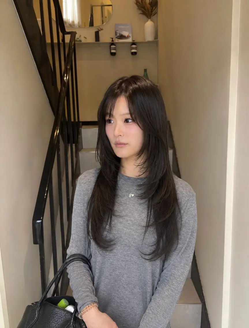 セミロング 🫧glad🫧 田村雪乃のヘアスタイル