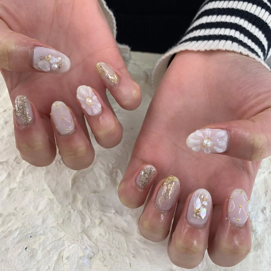 ネイル ぷっくりネイル マキノ ユイのネイルデザイン