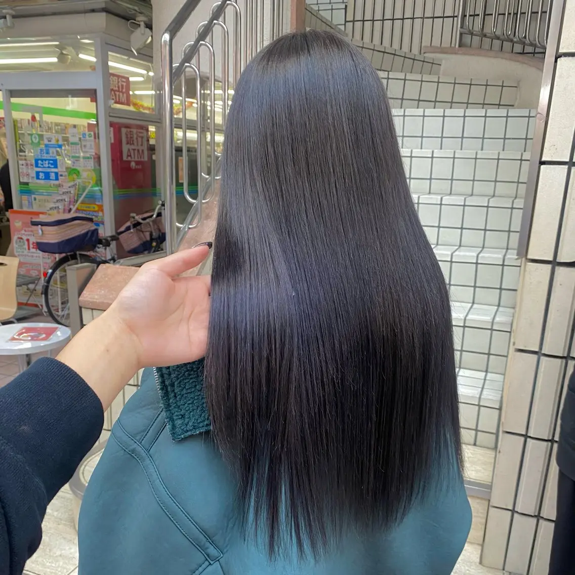 カット+全体カラー +最高級髪質改善トリートメントの写真