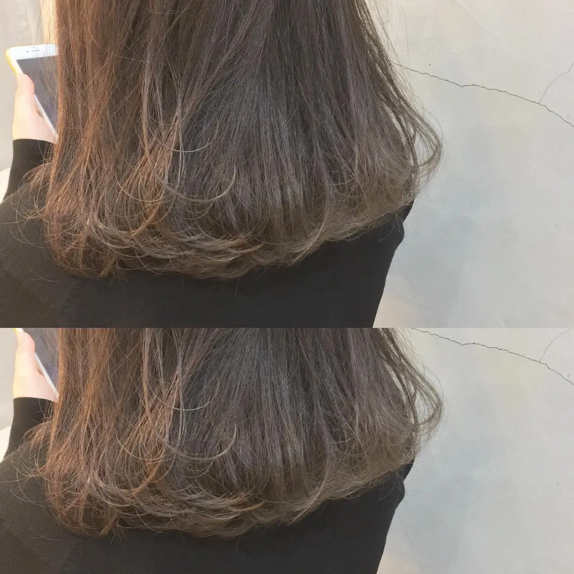 カラー 金子 歩実のヘアスタイル
