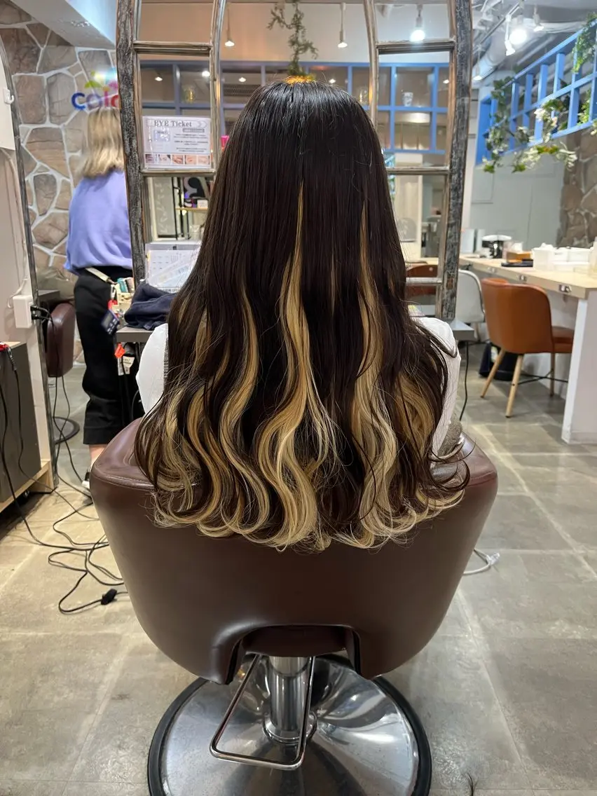 ロング エリアNo.1カラー ⭐️hikaru⭐️のヘアスタイル