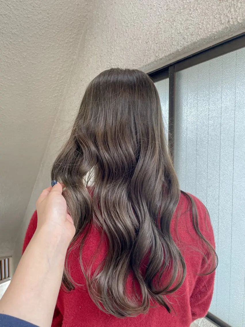 ロング カラー cut/nail ▫️イチカ🌻のネイルデザイン