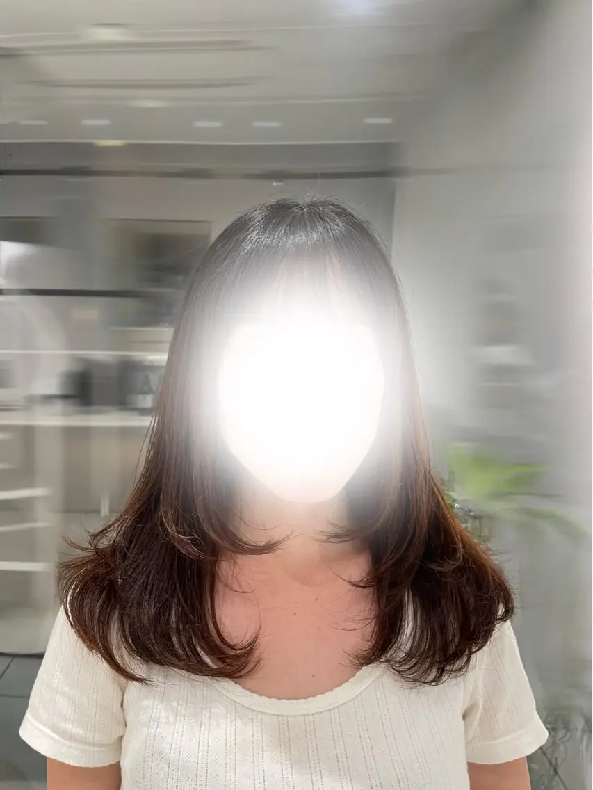 ロング カラー 似合わせスタイル 表参道🌿ちえのヘアスタイル