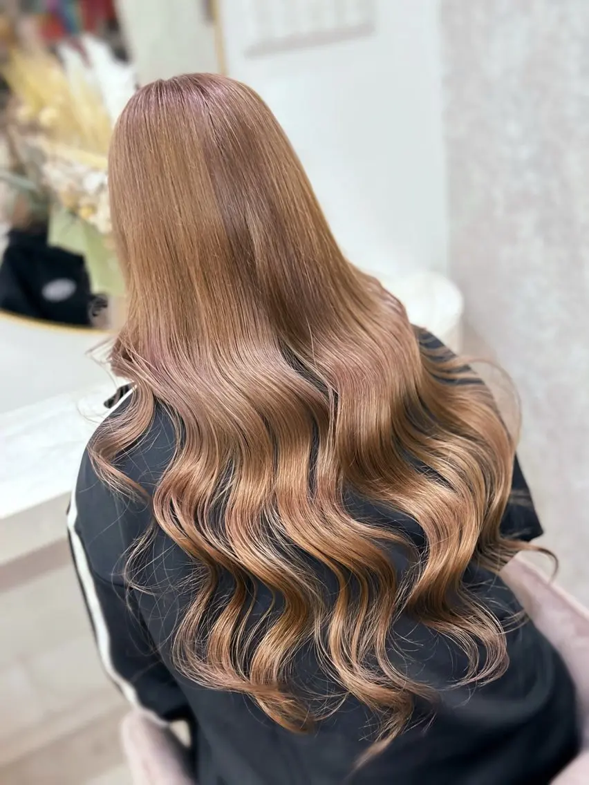 セミロング カラー ヘアカラー 🫧そあん🫧大宮 カットモデル様募集中のヘアスタイル
