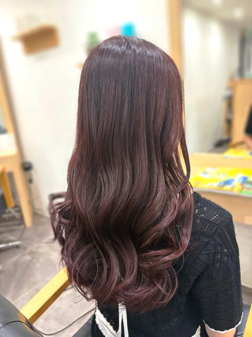 セミロング カット ヘアカラー トリートメント (kakko )のヘアスタイル