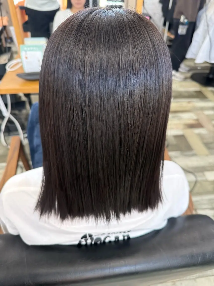 ミディアム ヘアカラー トリートメント 中西 広人のヘアスタイル