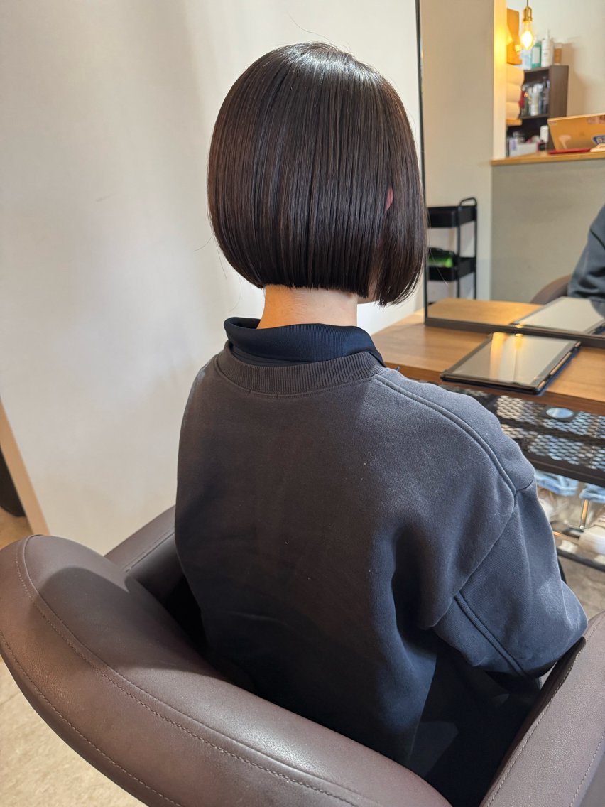 ショート カット トリートメント 🤍韓国ボブ /タッセルボブ🥣のヘアスタイル