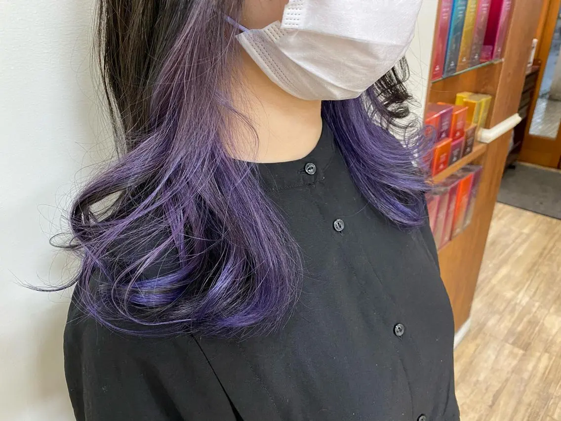 カラー SALOWIN栄 高須大貴のヘアスタイル