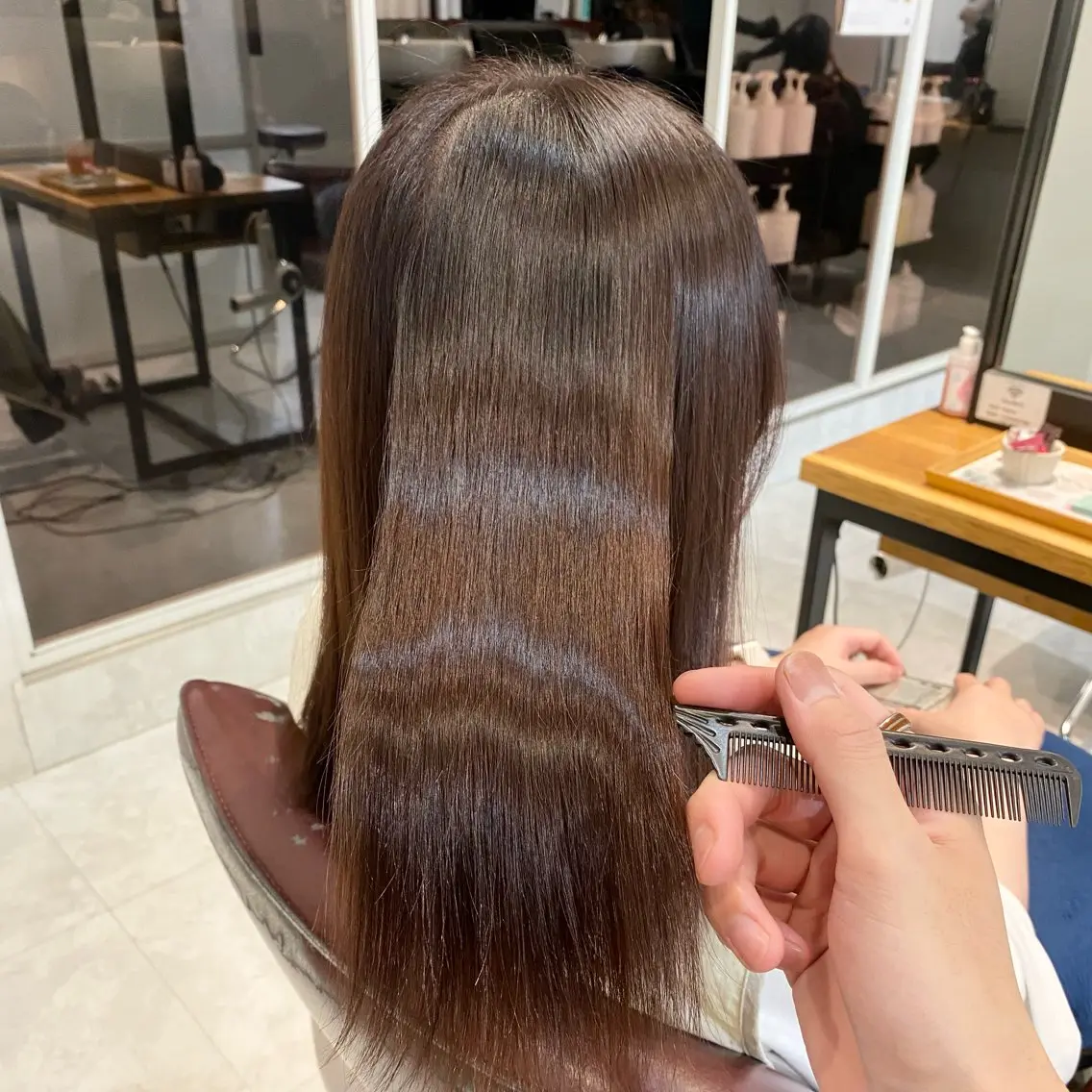 パーマ 髪質改善 縮毛矯正 ショートカット パーマ石井のヘアスタイル