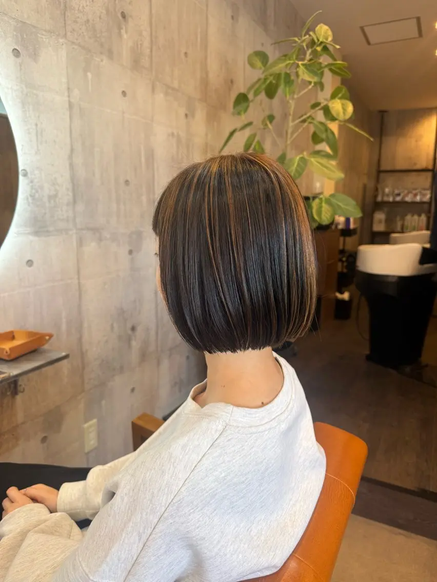 ショート カット 立山 綾華のヘアスタイル