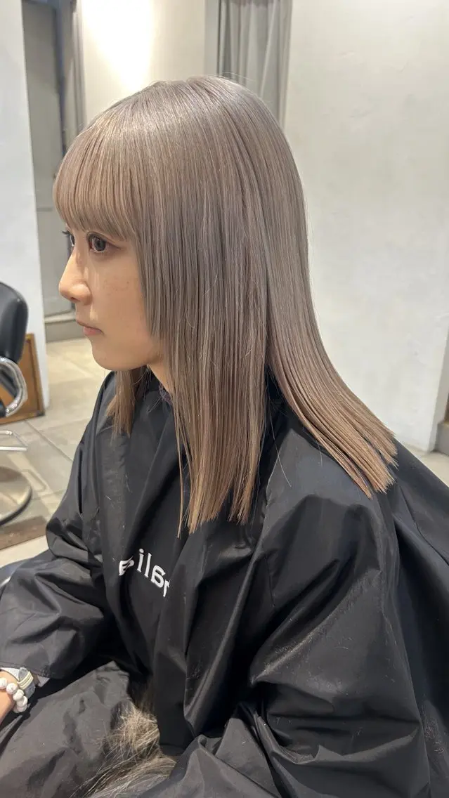 ミディアム カラー カット ヘアカラー トリートメント ❕マンツーマン施術❕ 🍊Moemiのヘアスタイル
